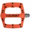 Gusset Components Slim Jim Nylon Mountain Bike Pedals in Orange